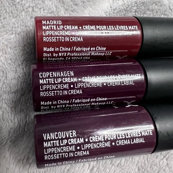 NYX Soft Matte Lip Cream Set - Assorted Shades 18 count 4.7 ml - Picture 5 of 10